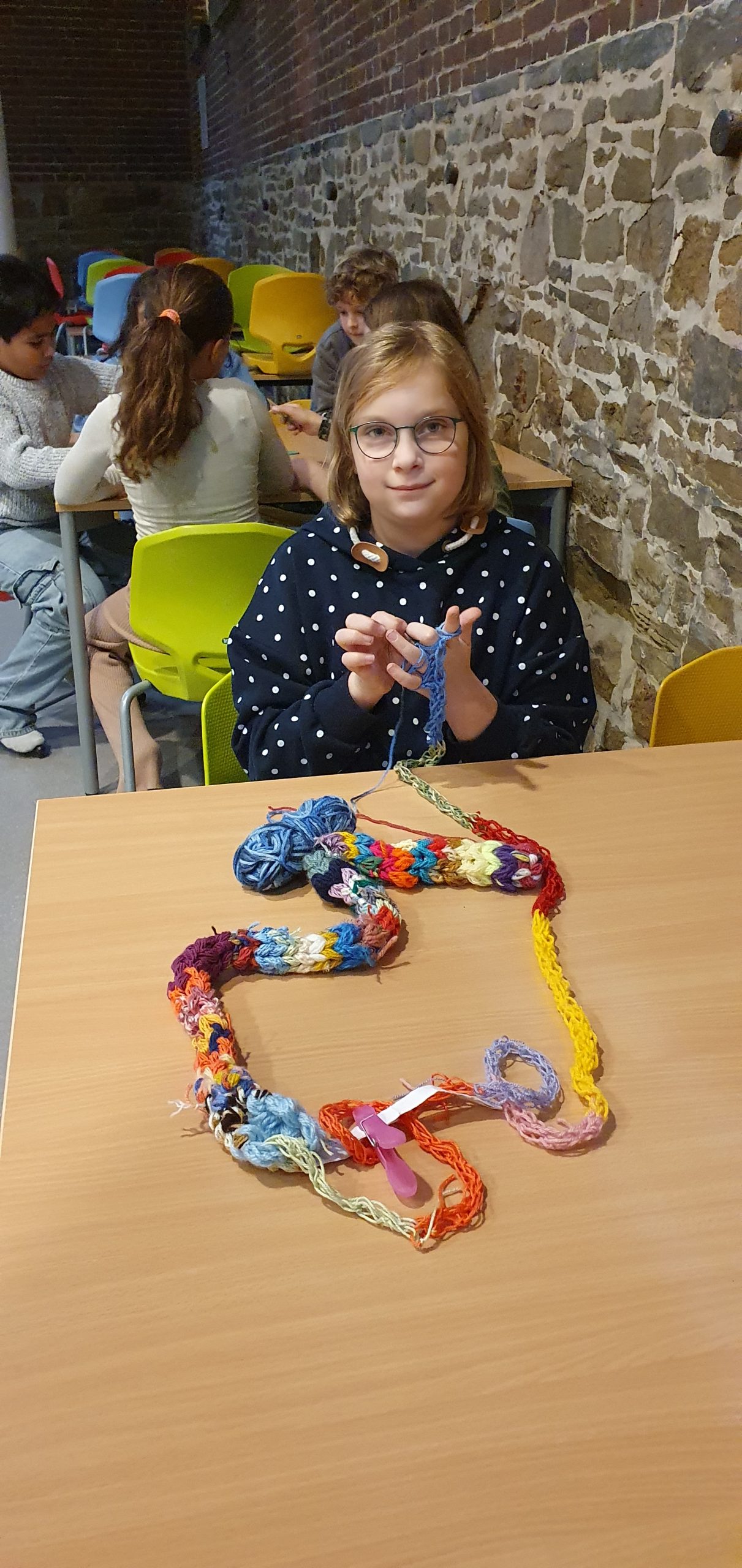 Ein Schal für kalte Wintertage