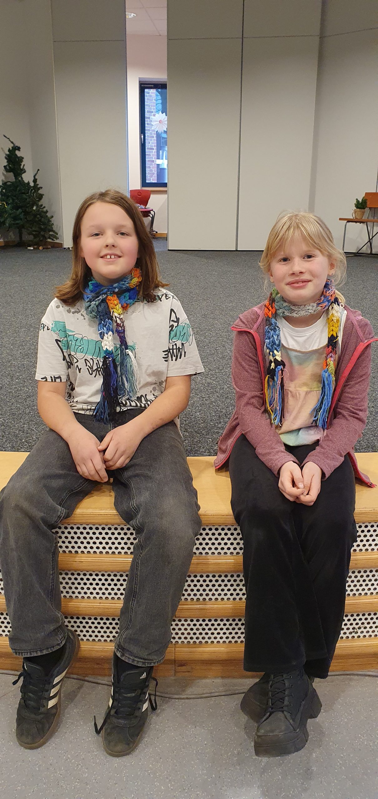 Ein Schal für kalte Wintertage