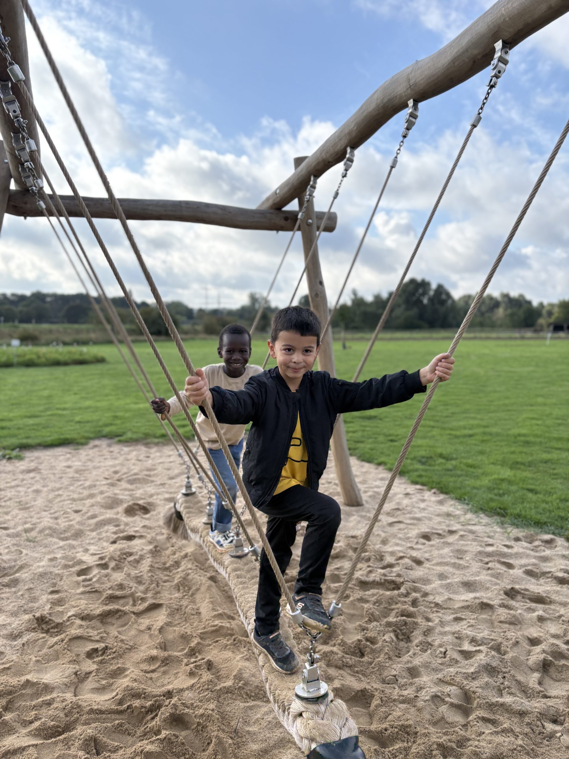 Ausflug zum Spielplatz